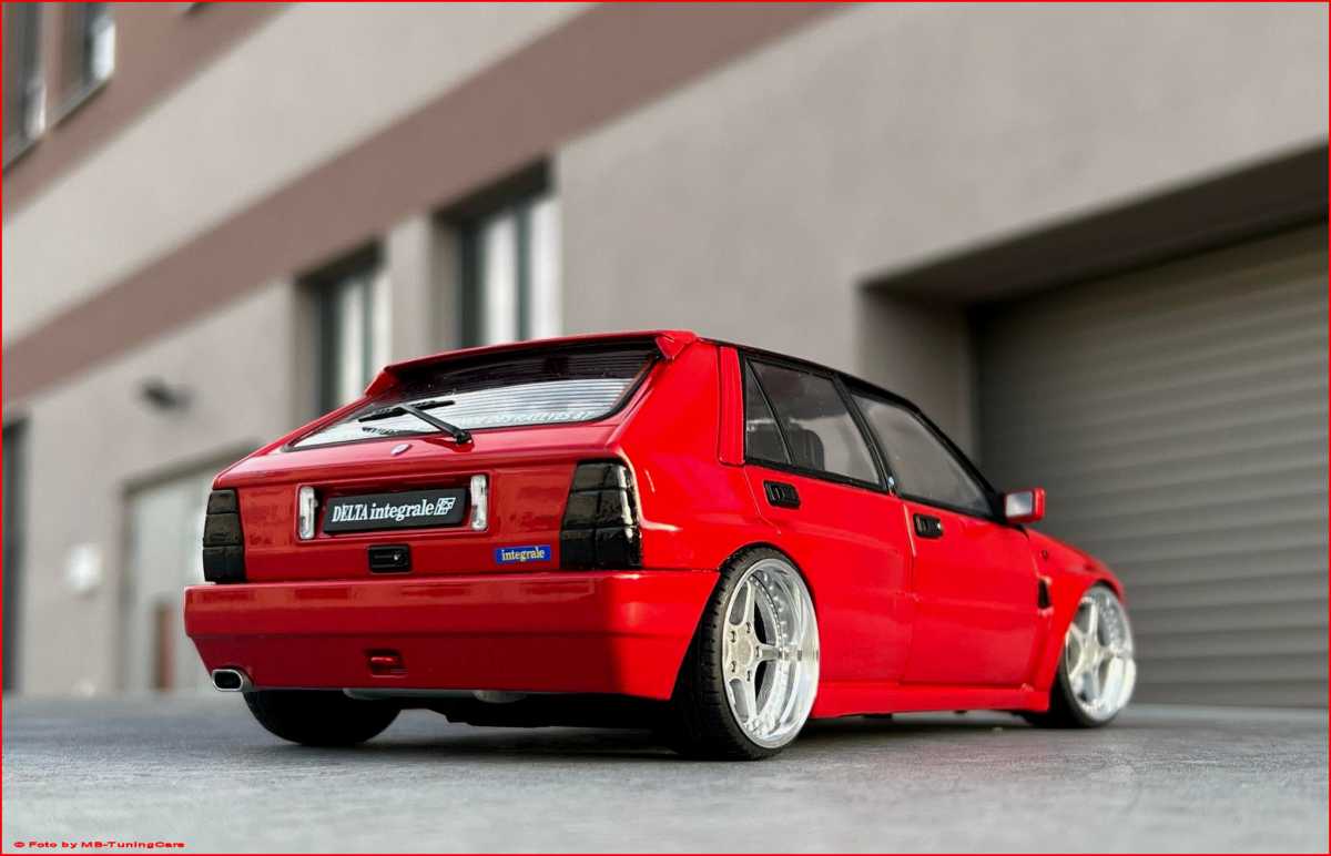 1:18 LANCIA DELTA Integrale HF / Mod.91 Red Edition